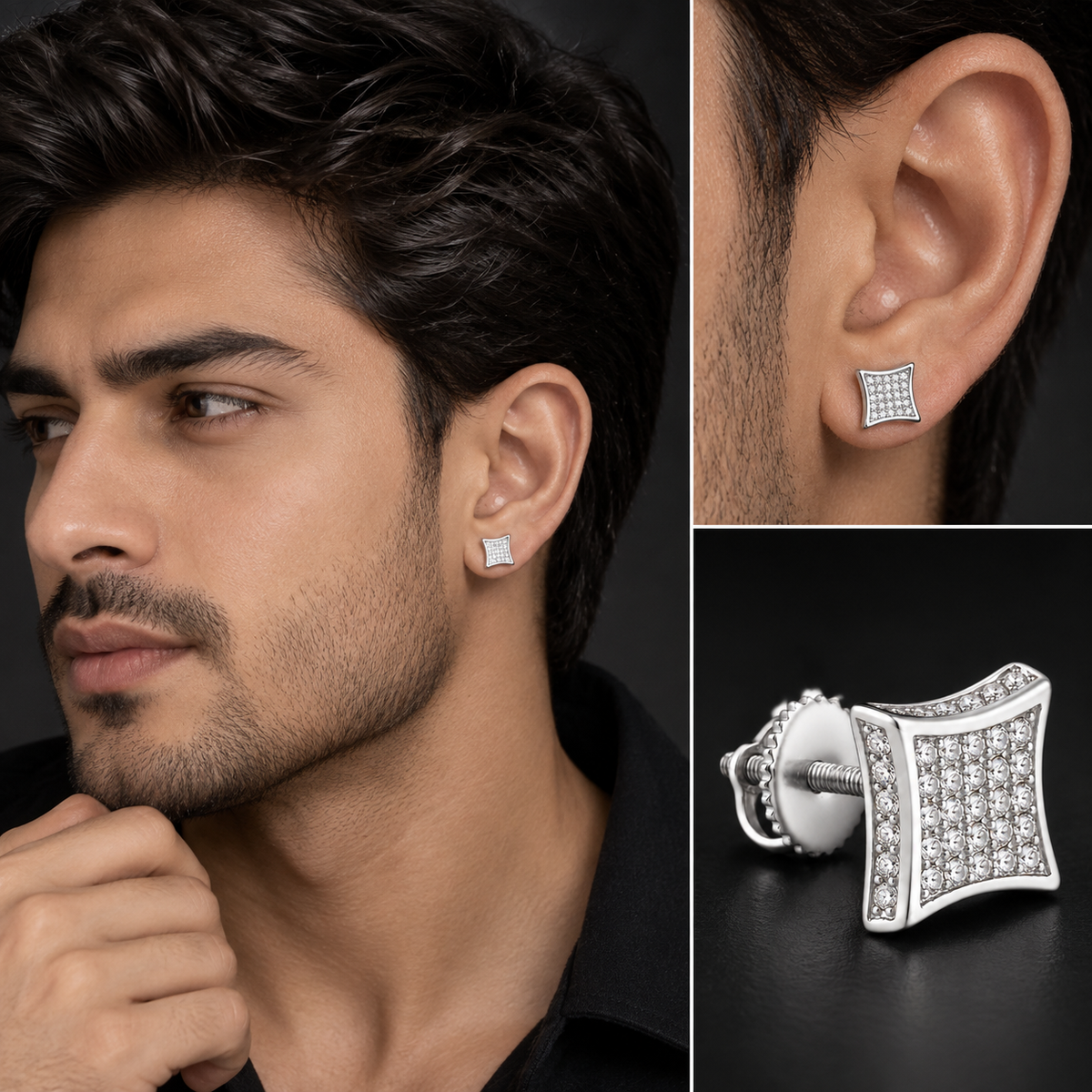 Square Kite Studs