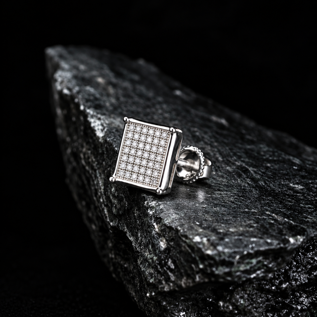 The "Urban Spark" Square Studs