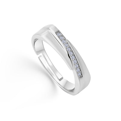 Regal Band Adjustable Men's Finger Ring