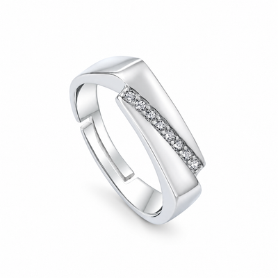 Prestige Sterling Silver Finger Ring for Men