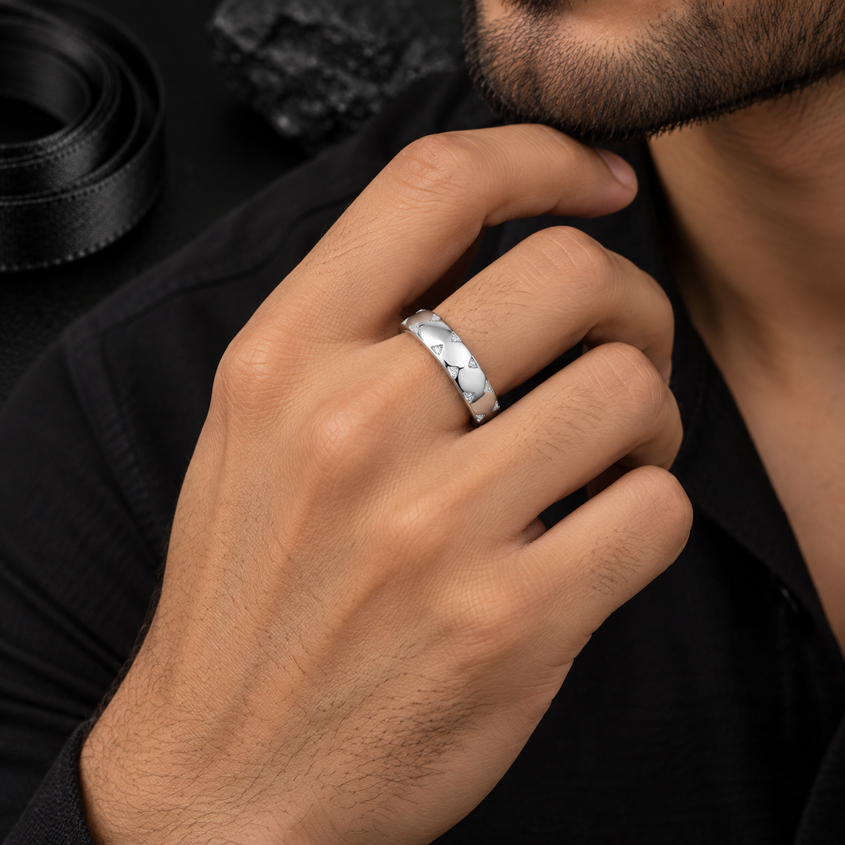Royal Crest  Finger Ring for Men