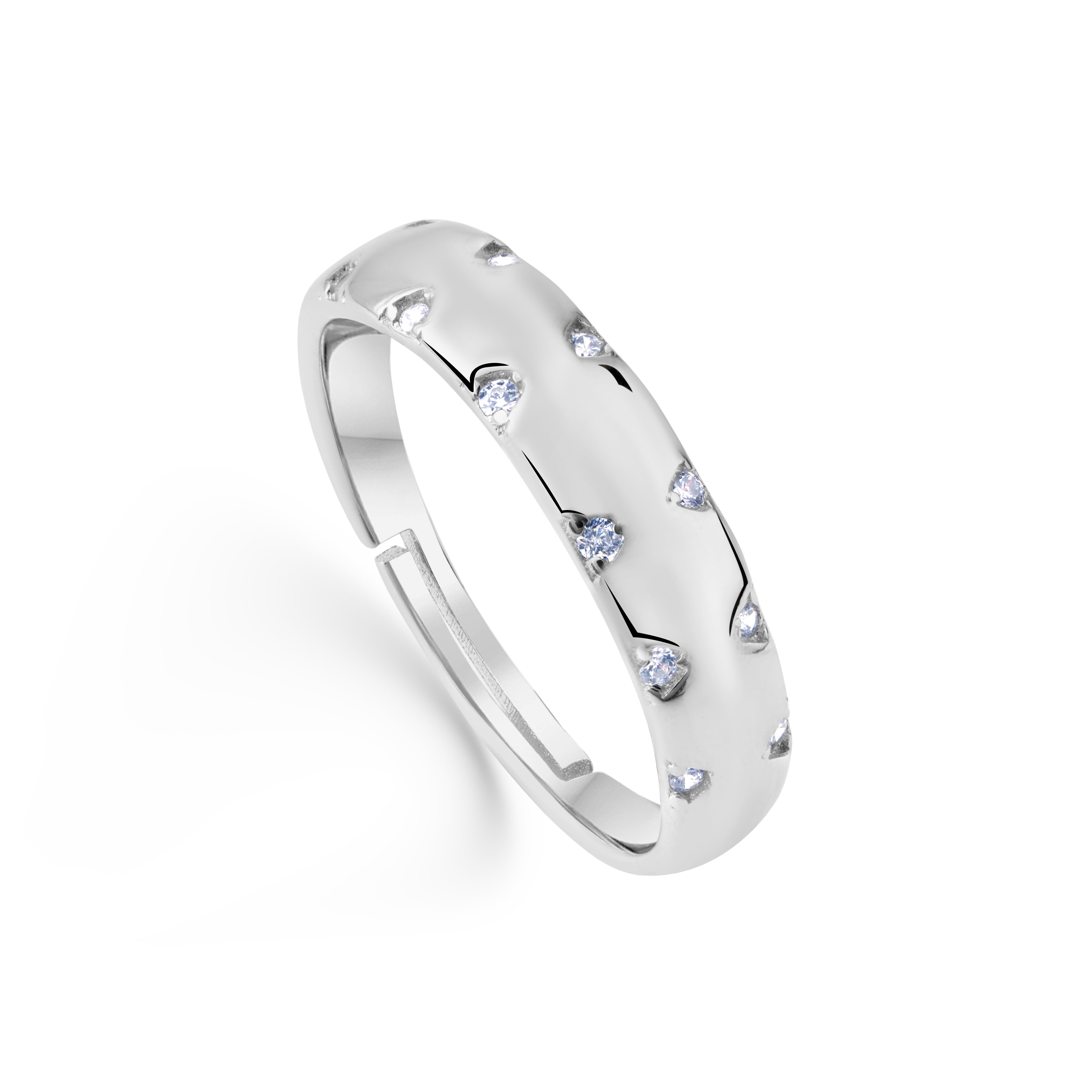 Royal Crest Sterling Silver Finger Ring for Men