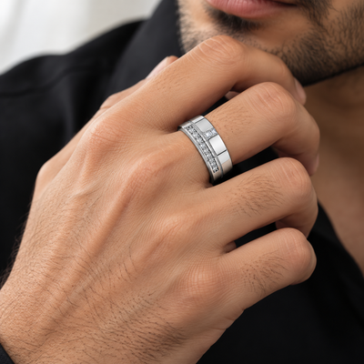 Power Edge  Finger Ring for Men