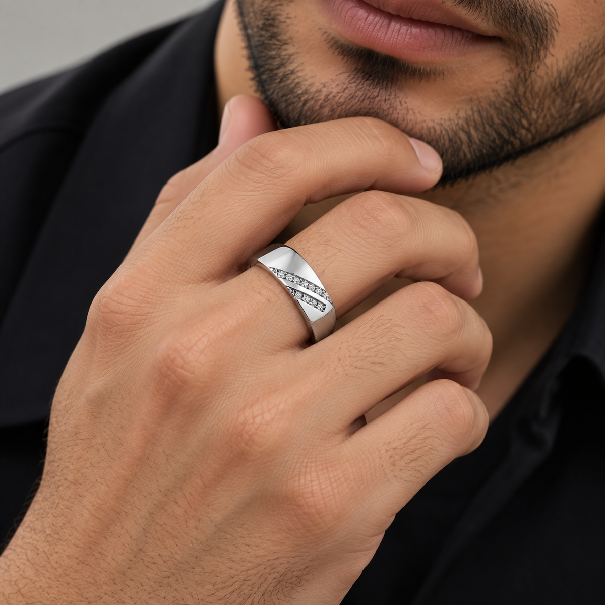 Command Sterling  Ring for Men