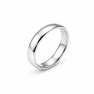 Classic Sterling Silver Men’s Ring