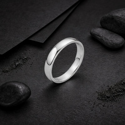 Classic Sterling Silver Men’s Ring