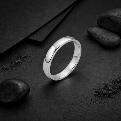 Classic Sterling Silver Men’s Ring