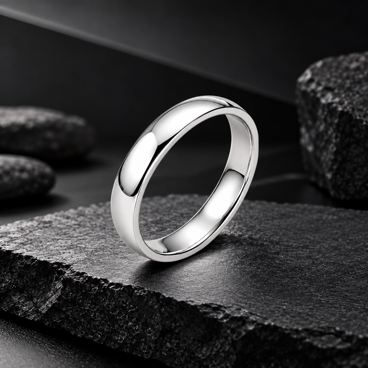 Classic Sterling Silver Men’s Ring