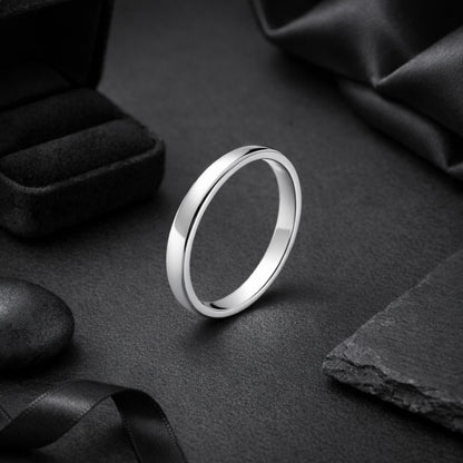 Classic Sterling Silver Men’s Ring