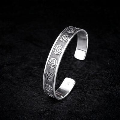 The Eternal Om Handcrafted Men's Cuff