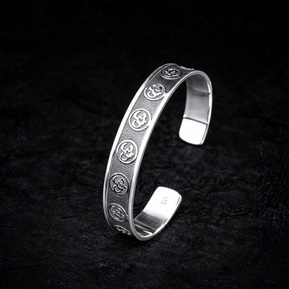 The Eternal Om Handcrafted Men's Cuff