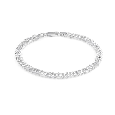 Double-Linked Curb Bracelet
