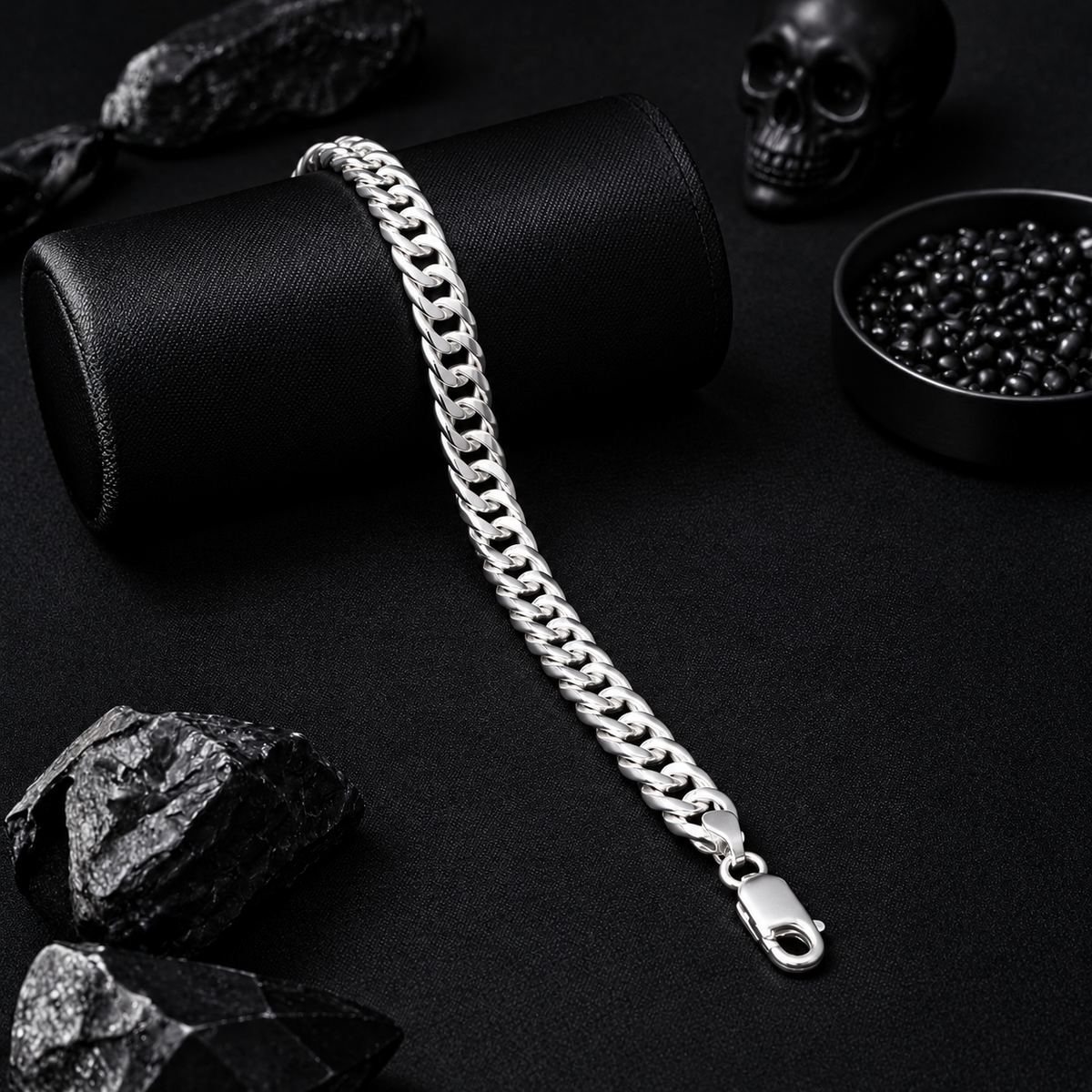 Double-Linked Curb Bracelet