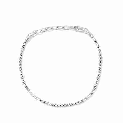 Franco Chain 925 Sterling Silver Bracelet