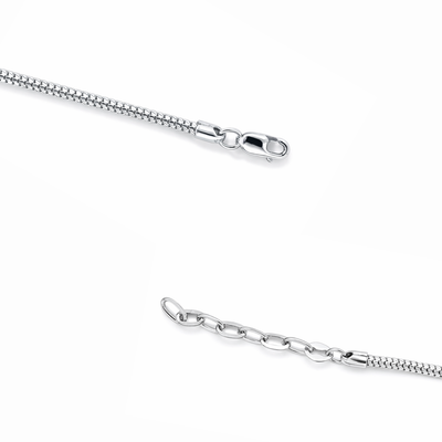 Franco Chain 925 Sterling Silver Bracelet