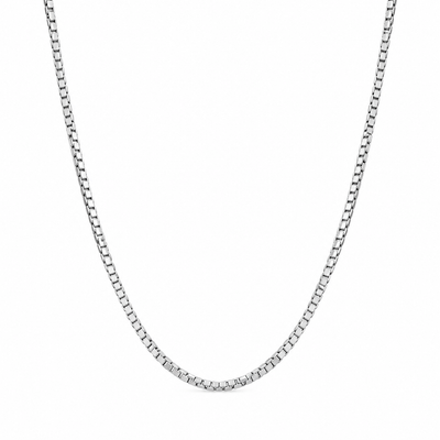 Urban Elite Sterling Silver Box Chain