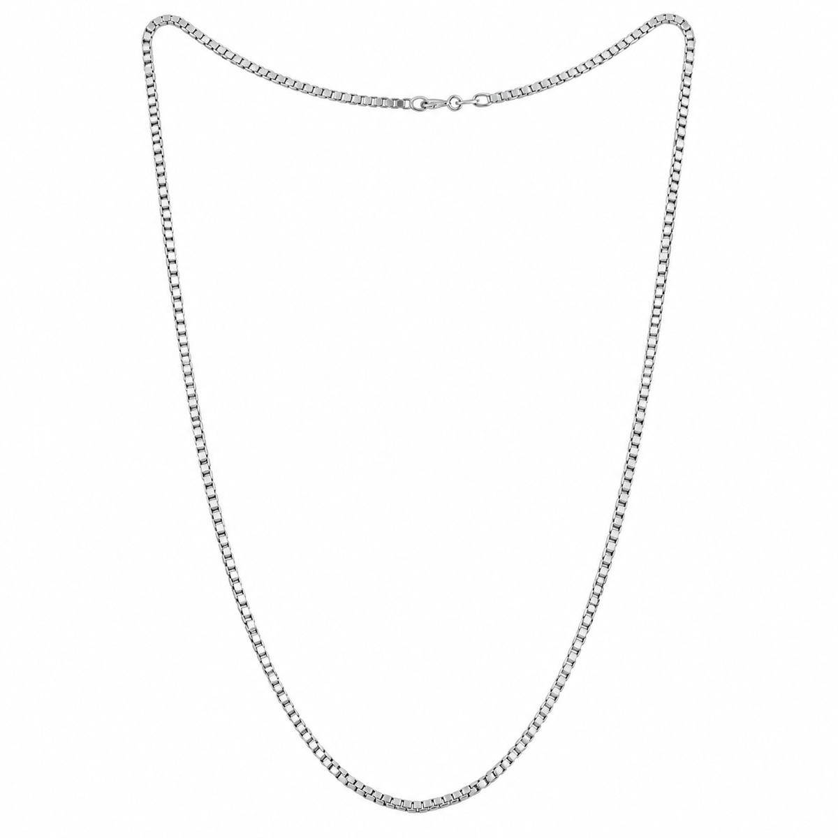 Urban Elite Sterling Silver Box Chain