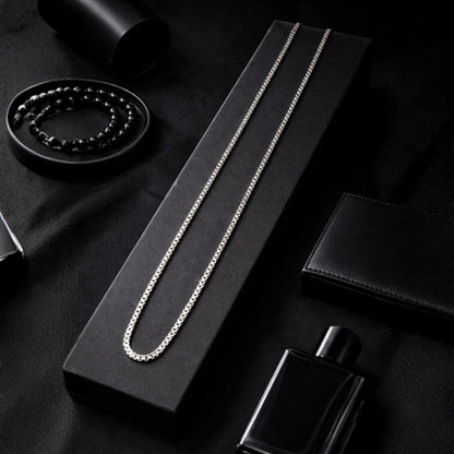 Urban Elite Sterling Silver Box Chain