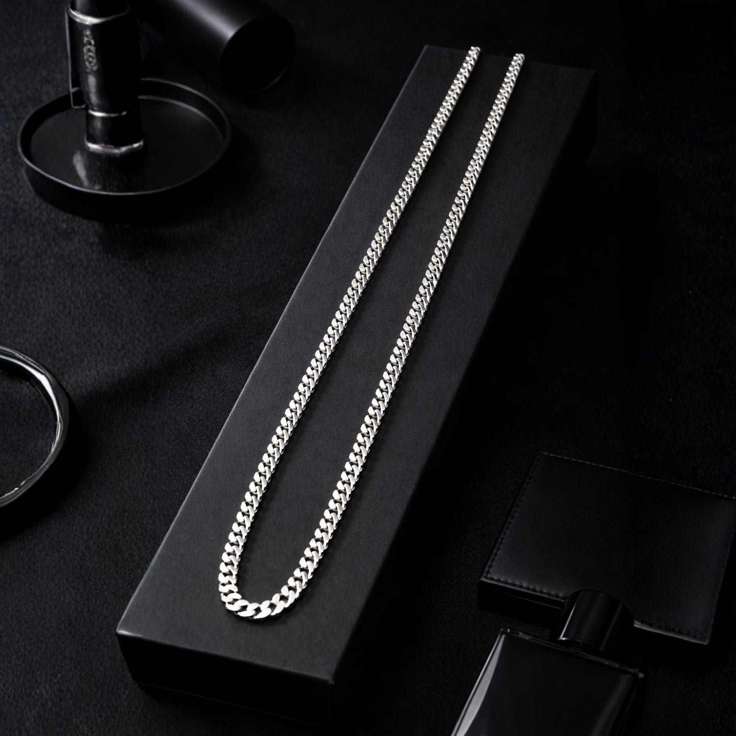 925 Sterling Silver Curb Chain
