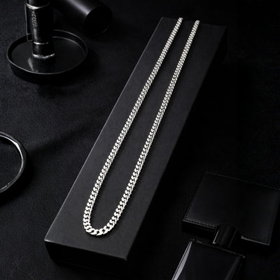 925 Sterling Silver Curb Chain