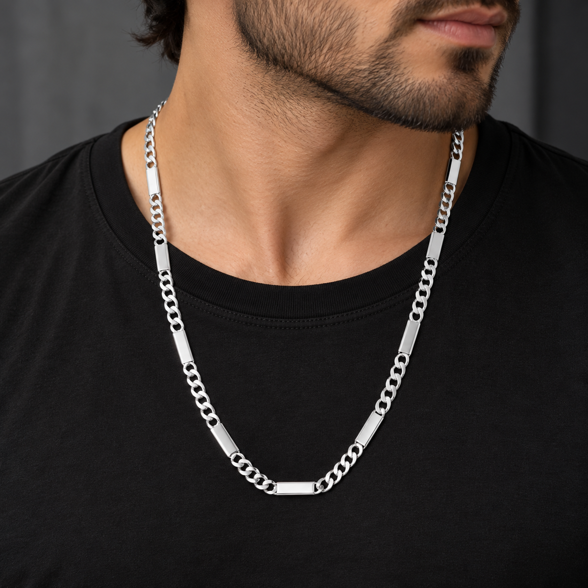 925 Sterling Silver Corrup Chain
