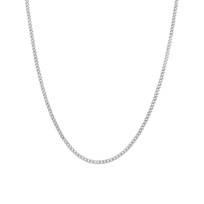 925 Sterling Silver Curb Chain