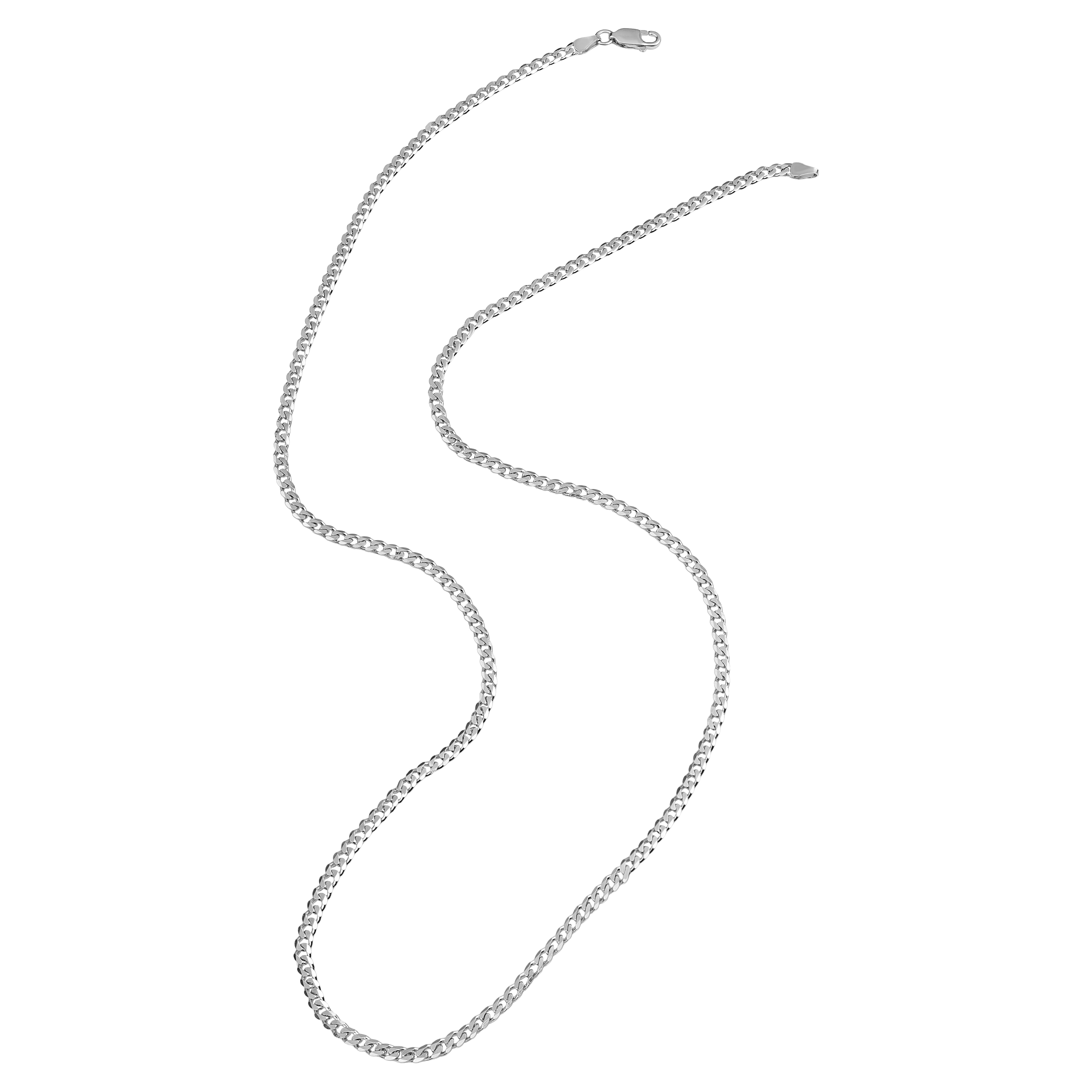 925 Sterling Silver Curb Chain