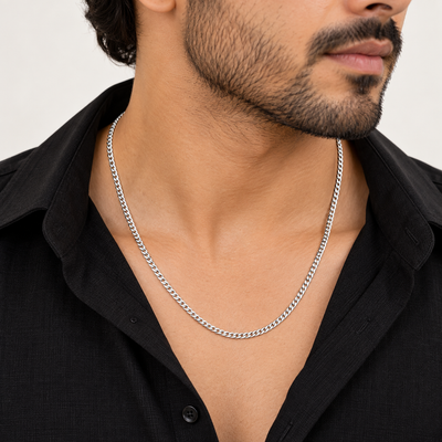925 Sterling Silver Curb Chain