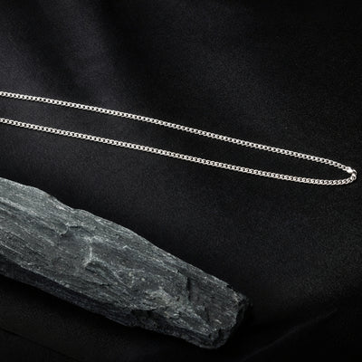 925 Sterling Silver Curb Chain