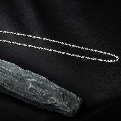 925 Sterling Silver Curb Chain
