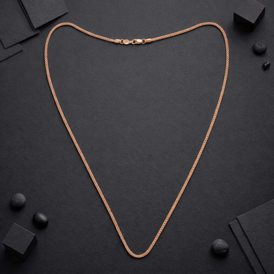 Popcorn Link Chain for Men