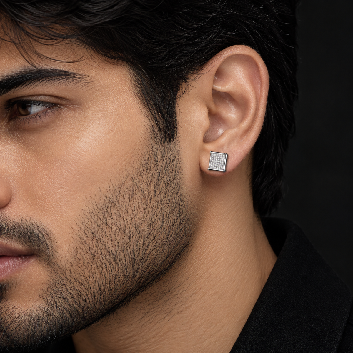 The "Urban Spark" Square Studs