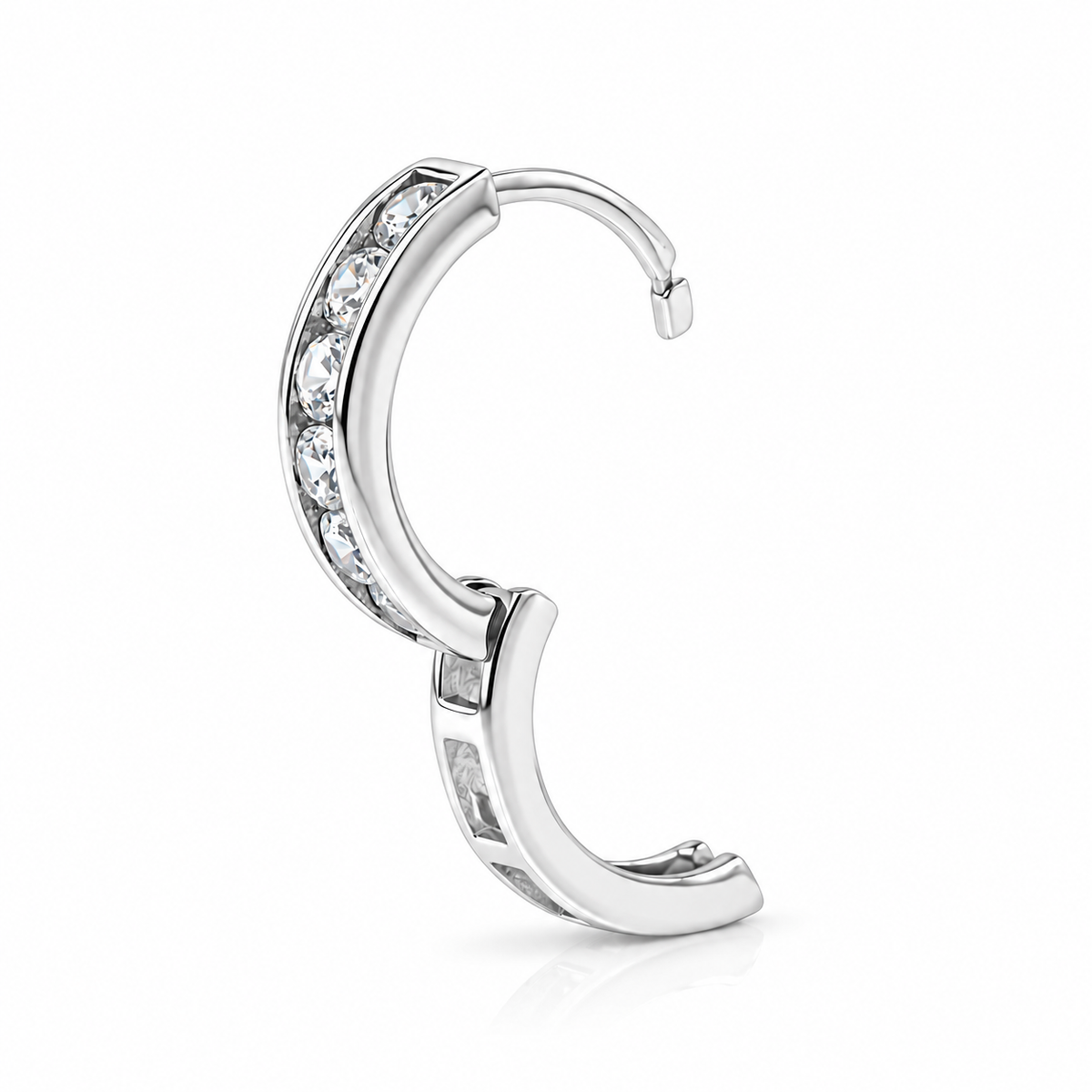 The "Executive" Men's 925 Sterling Silver Bali Earring