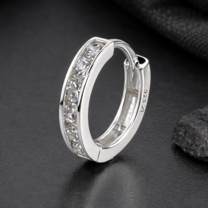 The "Executive" Men's 925 Sterling Silver Bali Earring