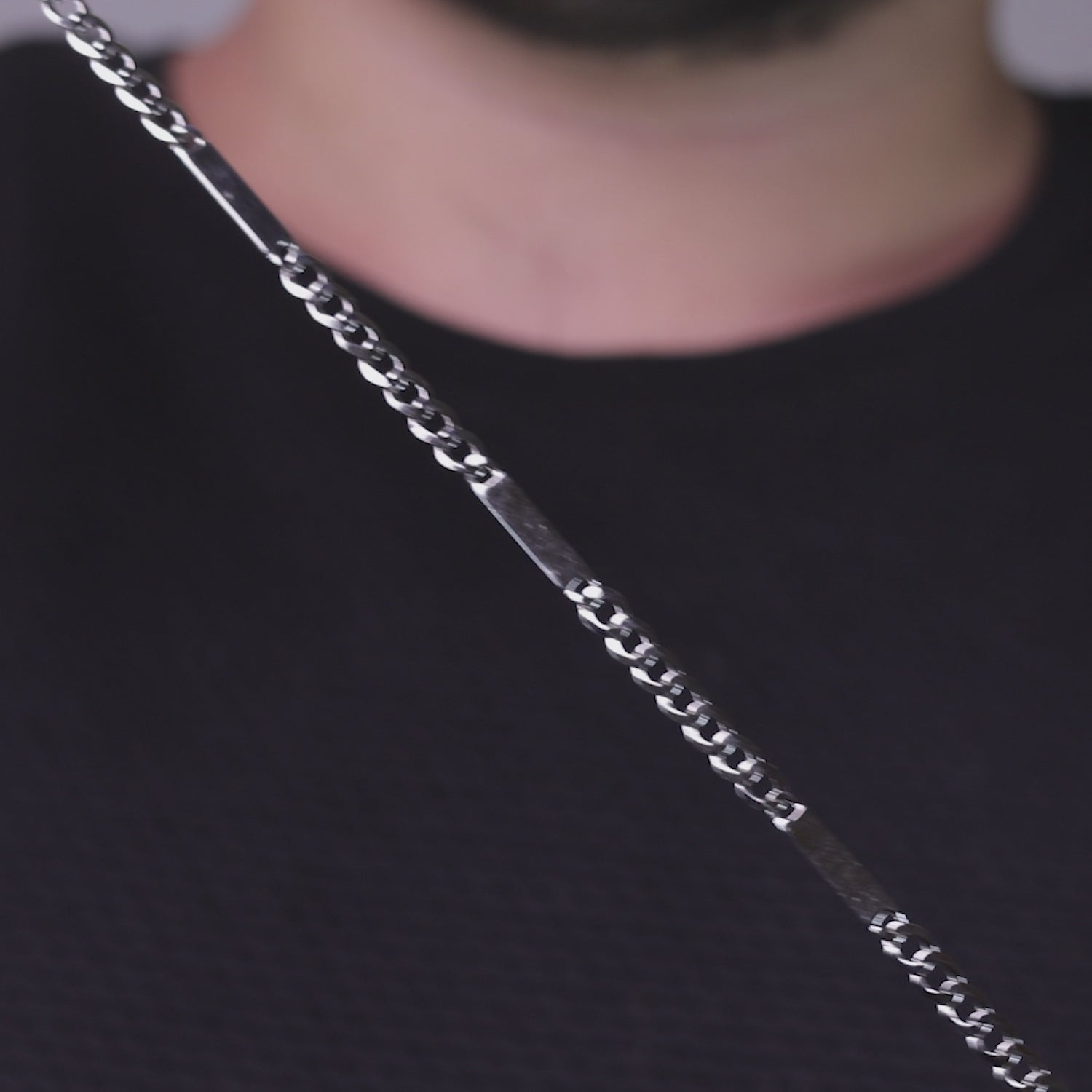 925 Sterling Silver Corrup Chain
