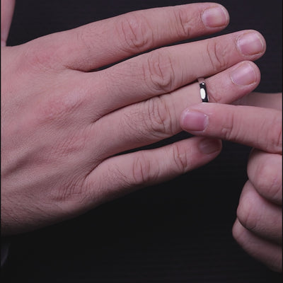 Classic Sterling Silver Men’s Ring