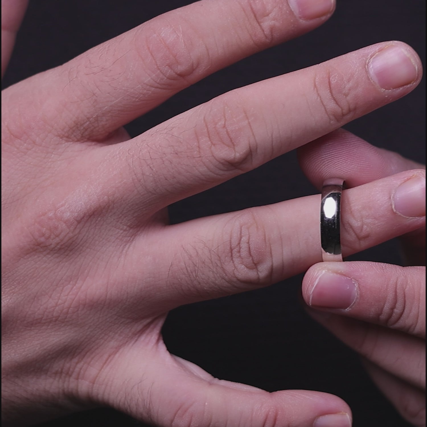 Classic Sterling Silver Men’s Ring