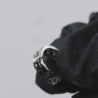 Men's 925 Sterling Silver Stylish Heart Huggie Hoop