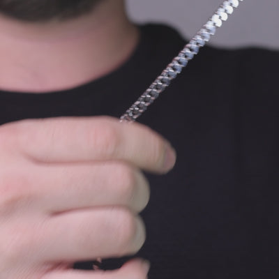 925 Sterling Silver Curb Chain