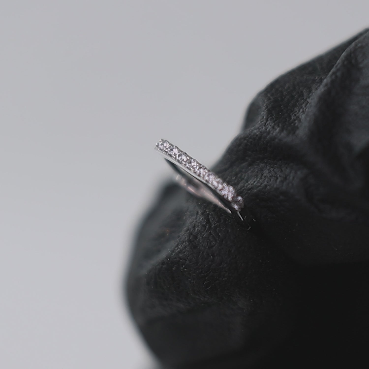 The Executive Rectangular 925 Silver Men’s Hoop