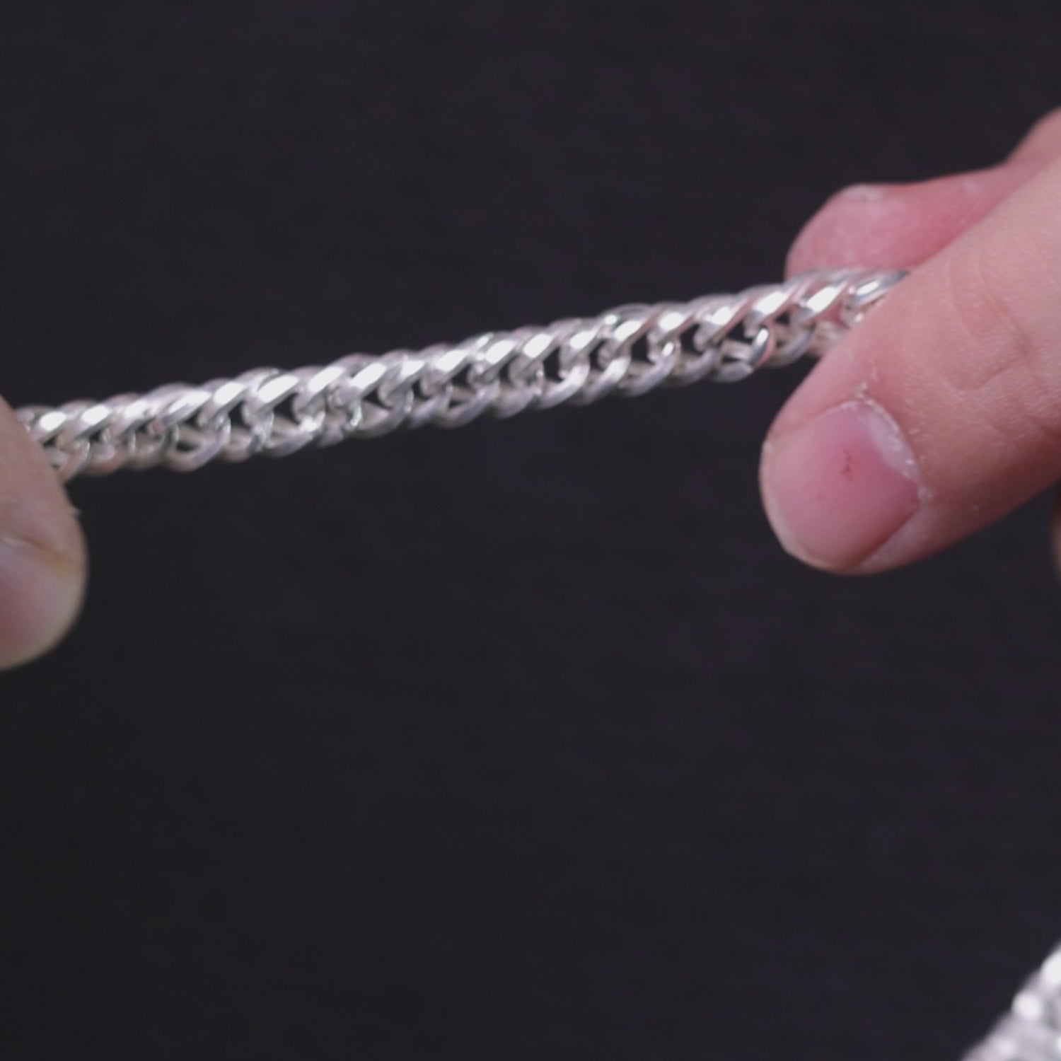 Double-Linked Curb Bracelet