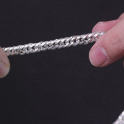 Double-Linked Curb Bracelet