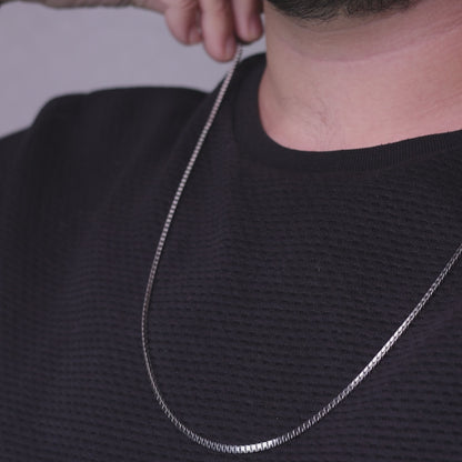 Urban Elite Sterling Silver Box Chain