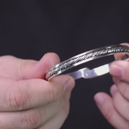 Heritage Braided Sterling Silver Kada